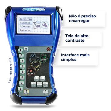 Scanner Automotivo MultiMEC X3 Portátil + Curso Online - MultiMEC